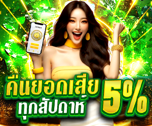 คืนยอดเสีย 5 % 